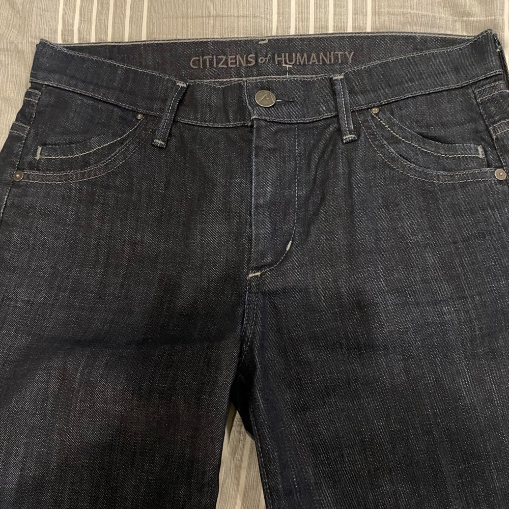 Citizens of Humanity Jeans, Sz 29 NWOT, Retail $228 Mid Rise Wide Leg Flattering